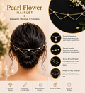 Diamond drop Hairlet – Elegant Crystal Bridal Hair Accessory with Diamond Drop